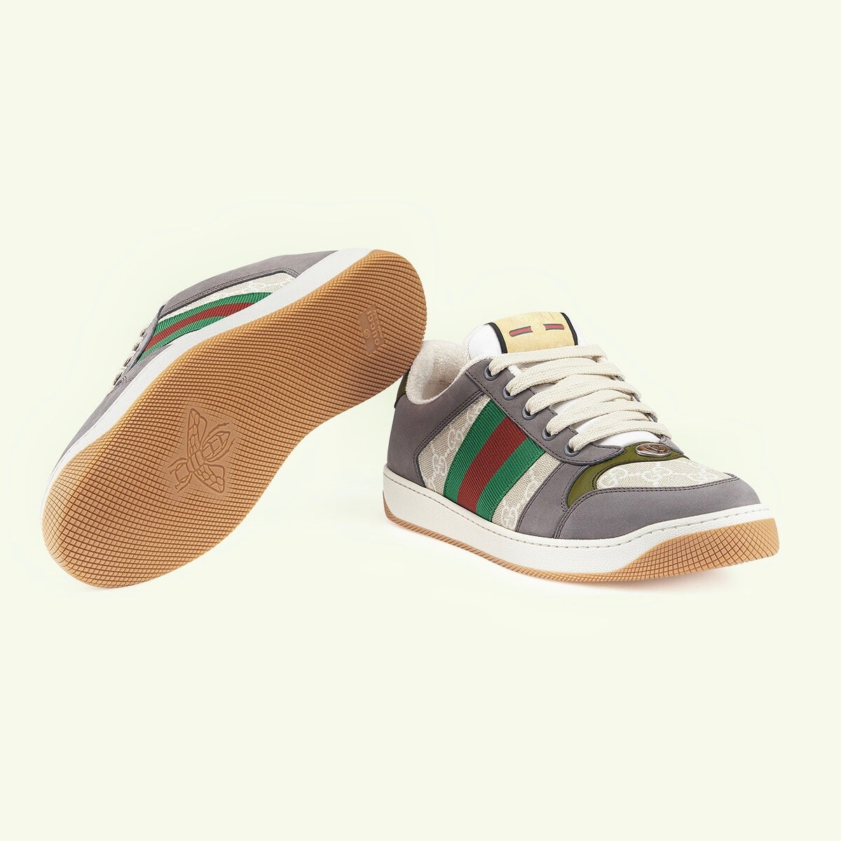 Gucci Web Screener Sneakers - 3