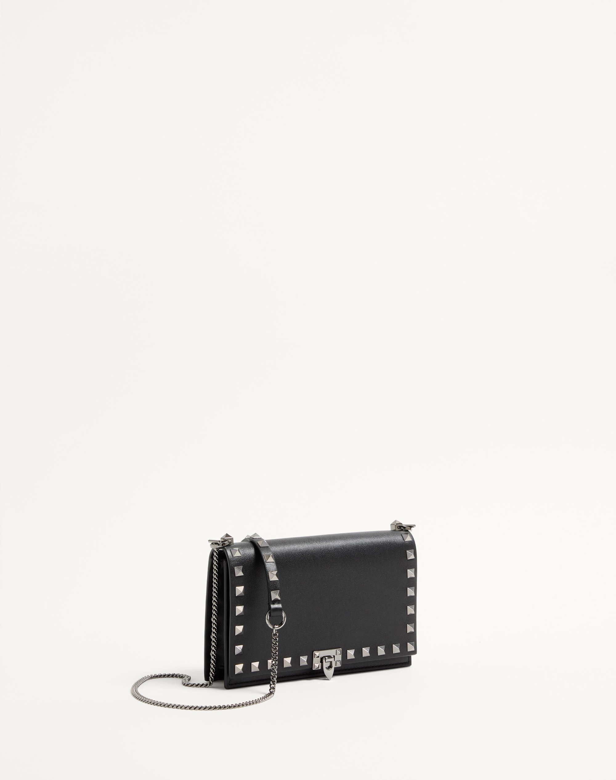 MINI ROCKSTUD CHAIN BAG IN CALFSKIN - 2