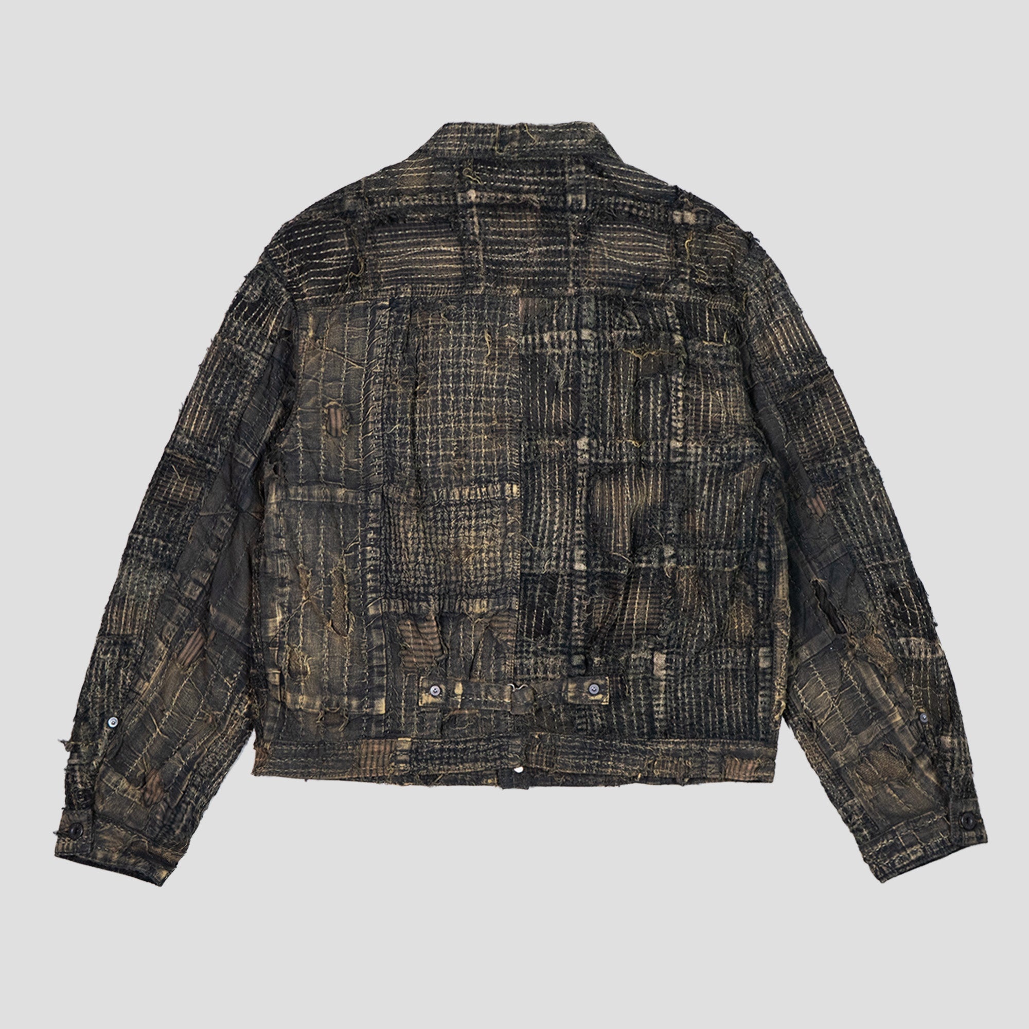 BLACK TEA-CORE BORO SPRING 1st JACKET