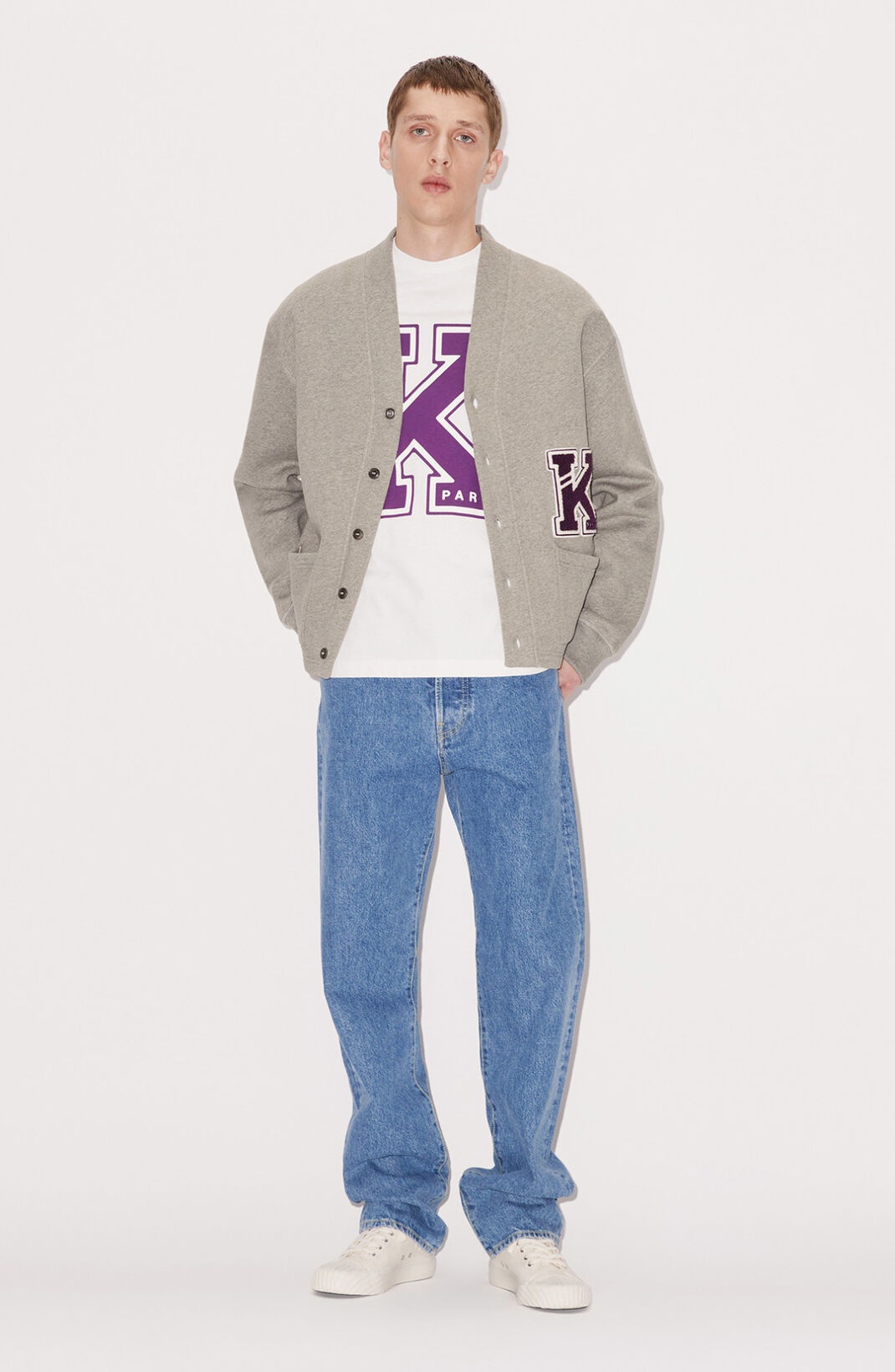 'Varsity' cardigan - 3