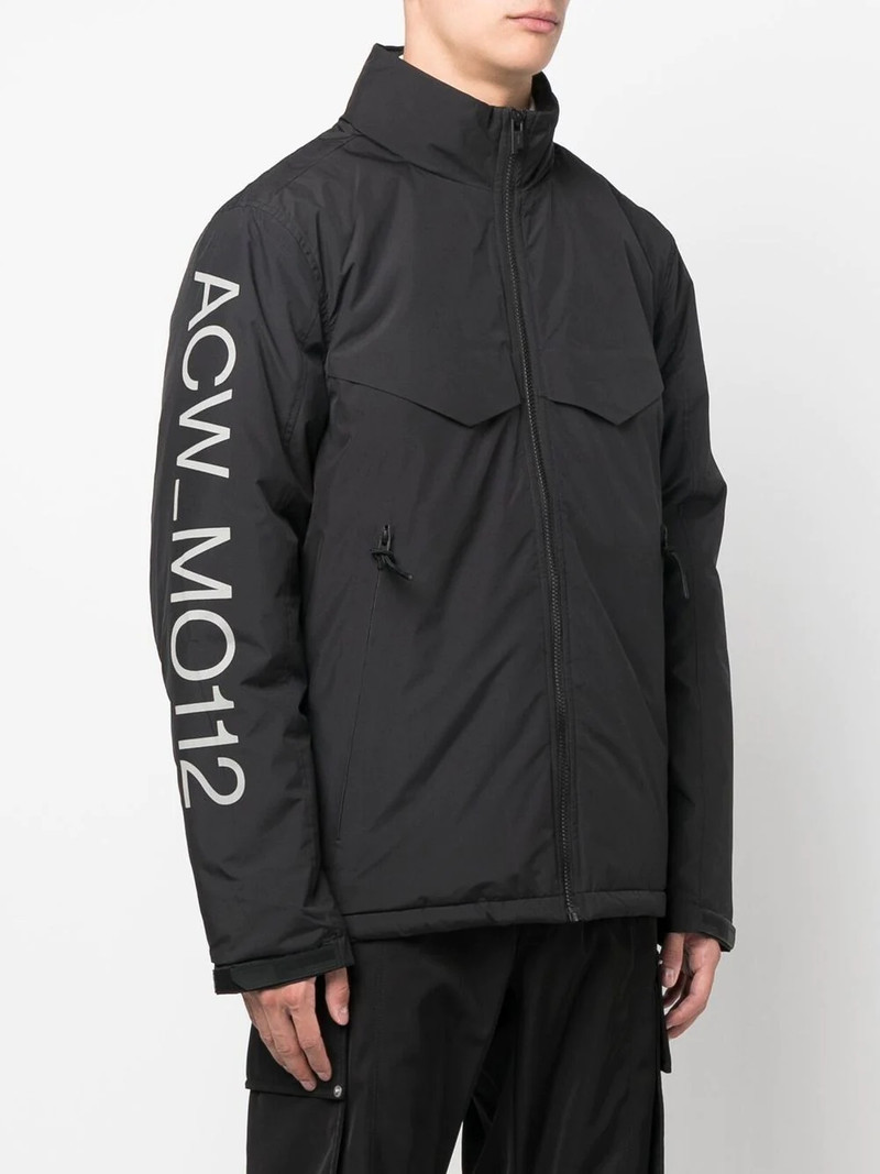 logo zipped jacket 3