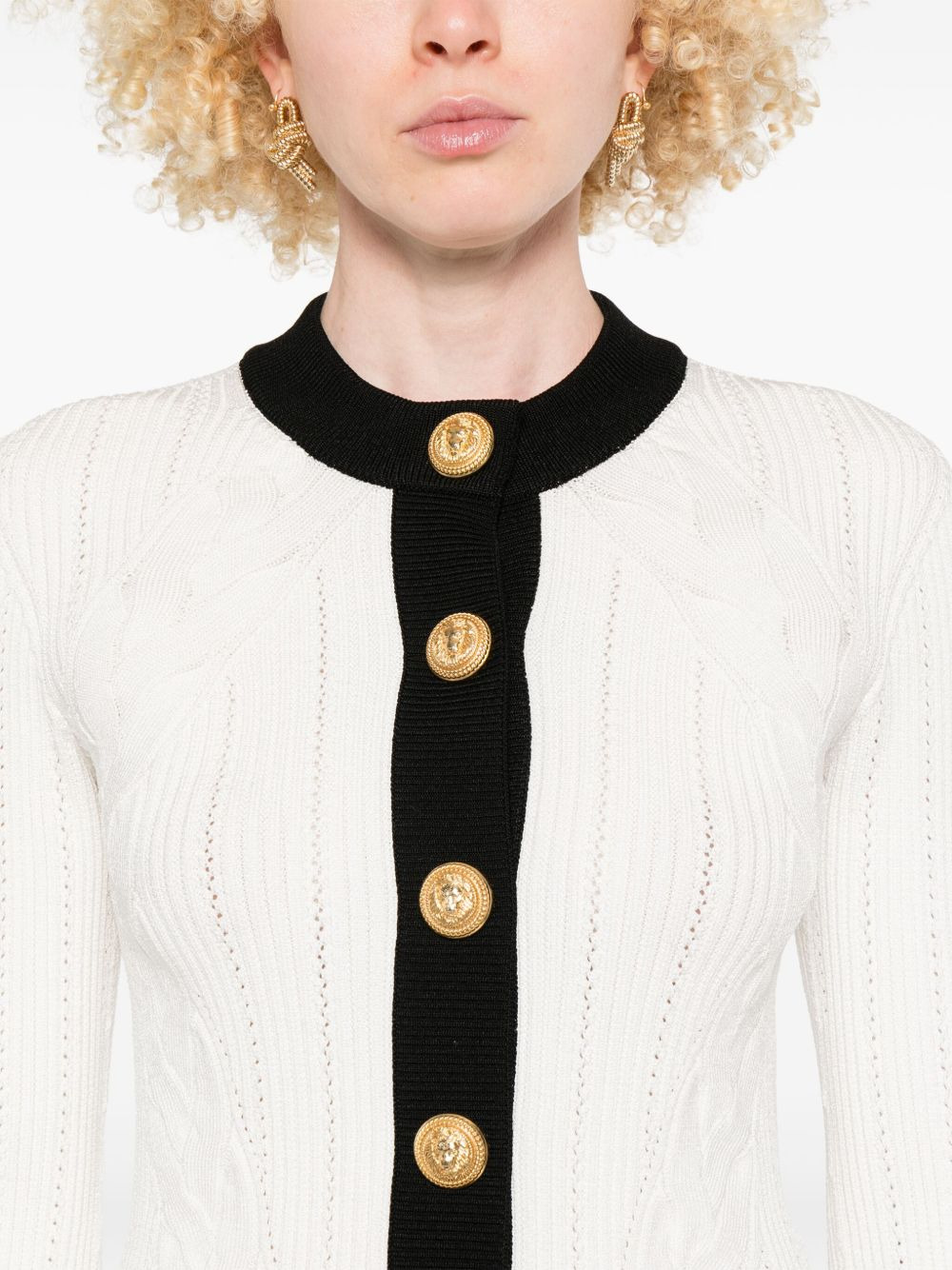 Balmain Knitted cardigan - 4