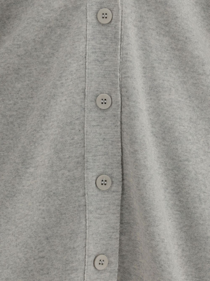 V-neck button-up cardigan 3