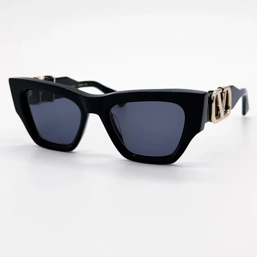 Valentino SETTE Grey Cat Eye Ladies Sunglasses VLS-166 A 52 - 1