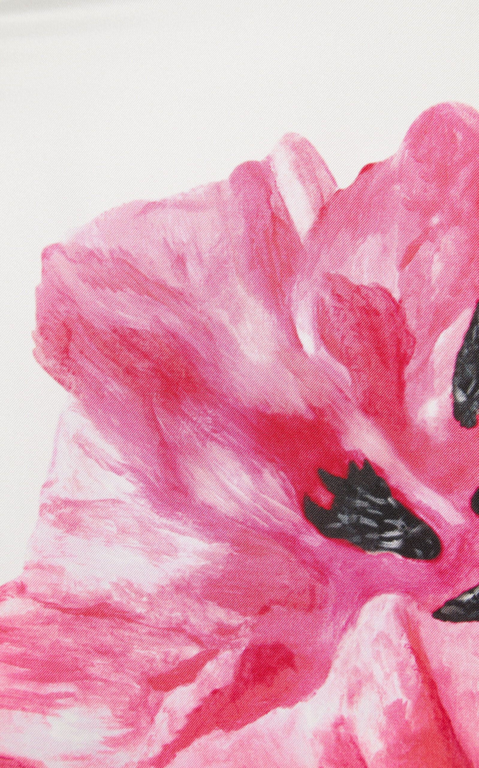 Poppy-Printed Silk Maxi Dress floral - 6