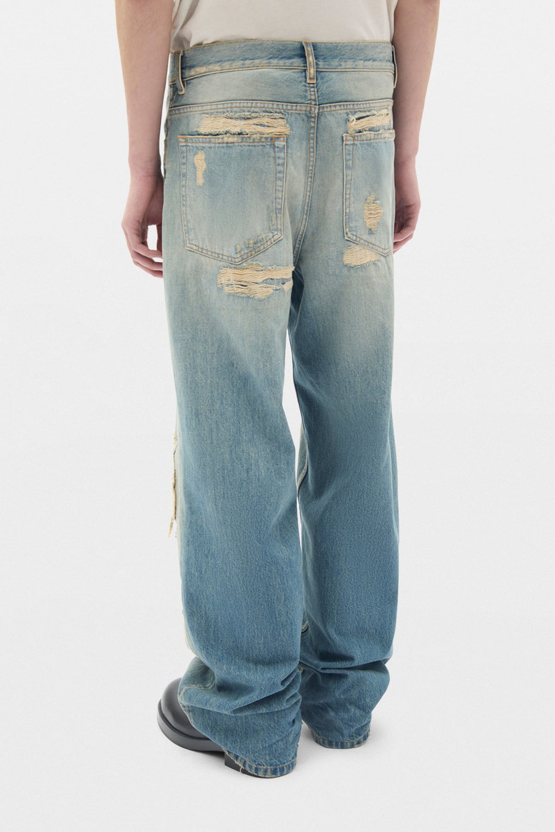 Evan 5-Pockets Straight Leg Loose Trousers 3