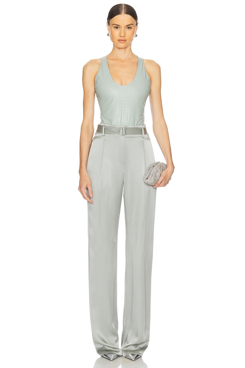 Satin Belted Pant 5