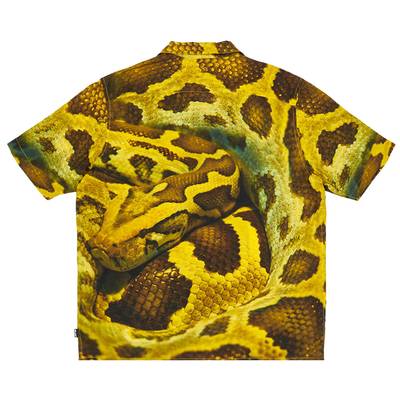 PALACE Palace Snake Shirt 'Yellow' outlook
