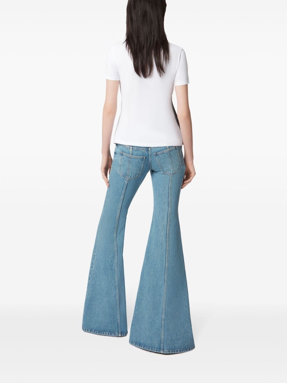 wraparound-bow T-shirt - 4