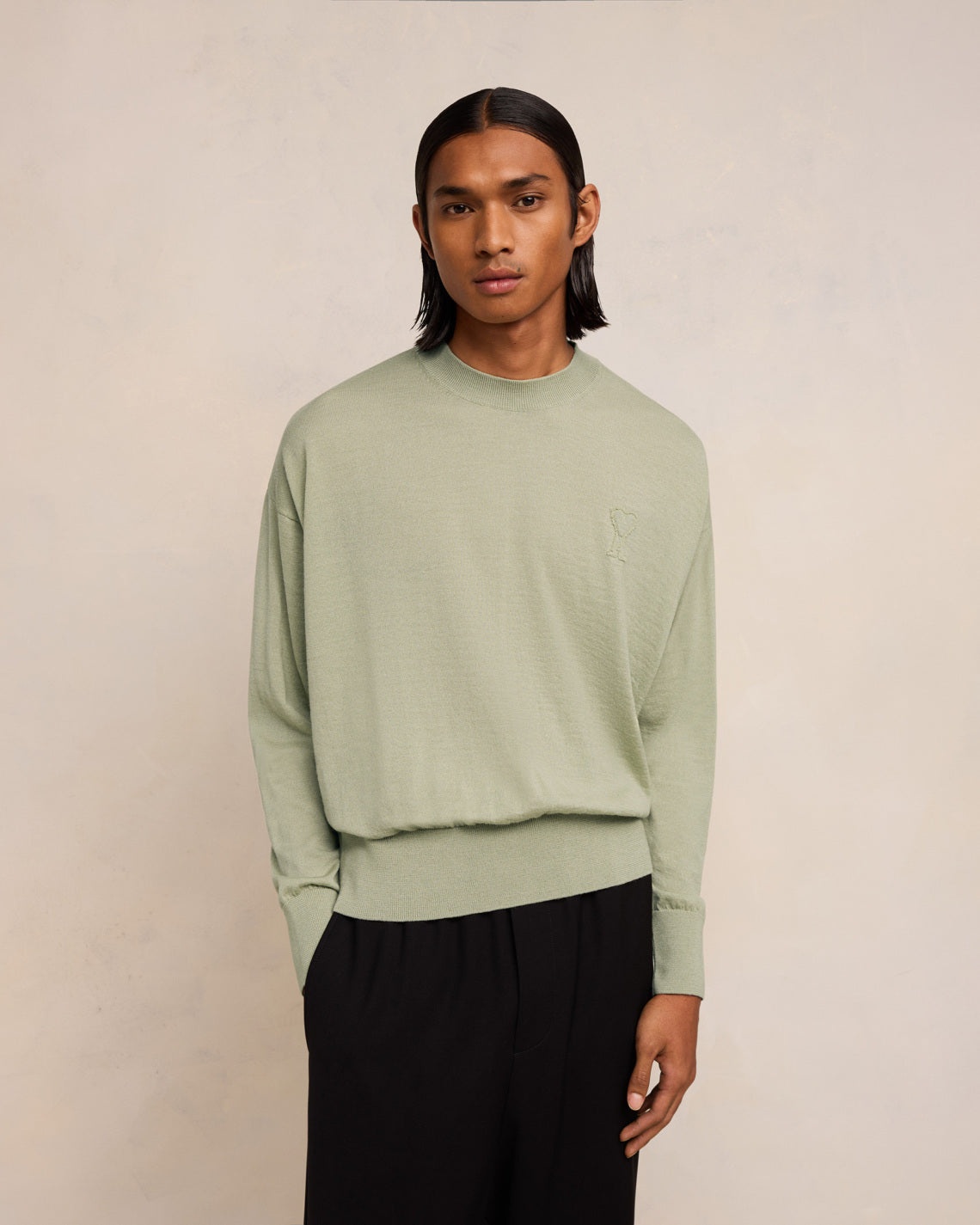 AMI DE COEUR EMBROIDERY CREWNECK SWEATER - 3