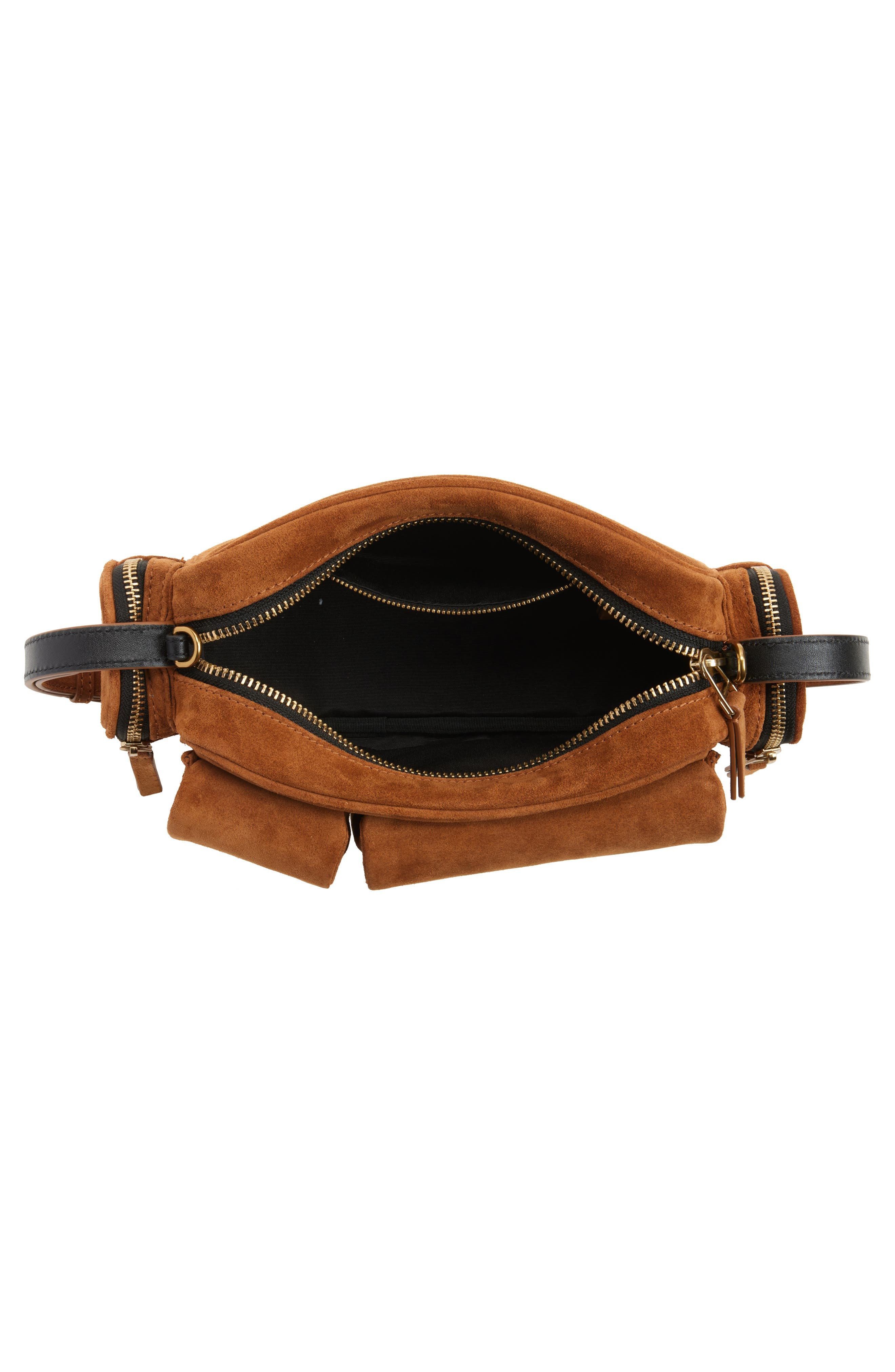 Marc Jacobs The Cargo Suede Shoulder Bag in Copper at Nordstrom - 5