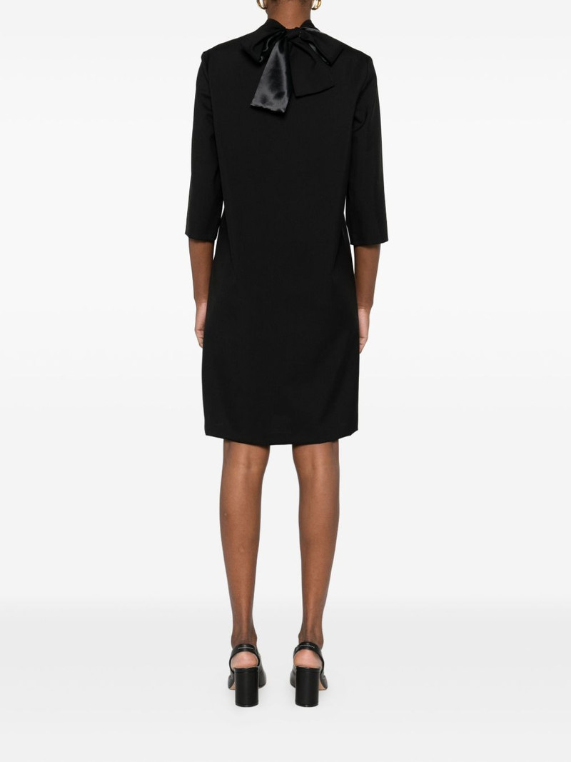 bow-detail midi dress 4