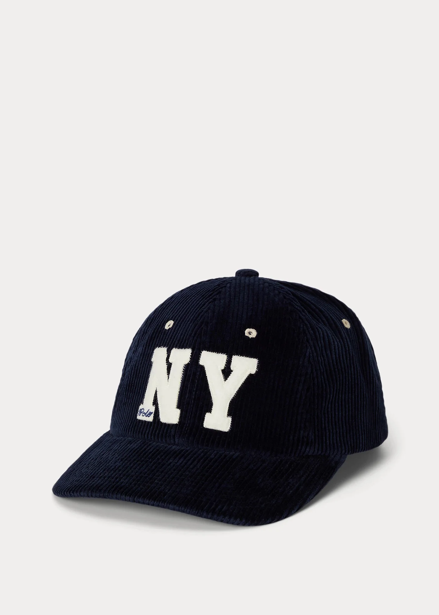 NY Patch Corduroy Ball Cap - 1