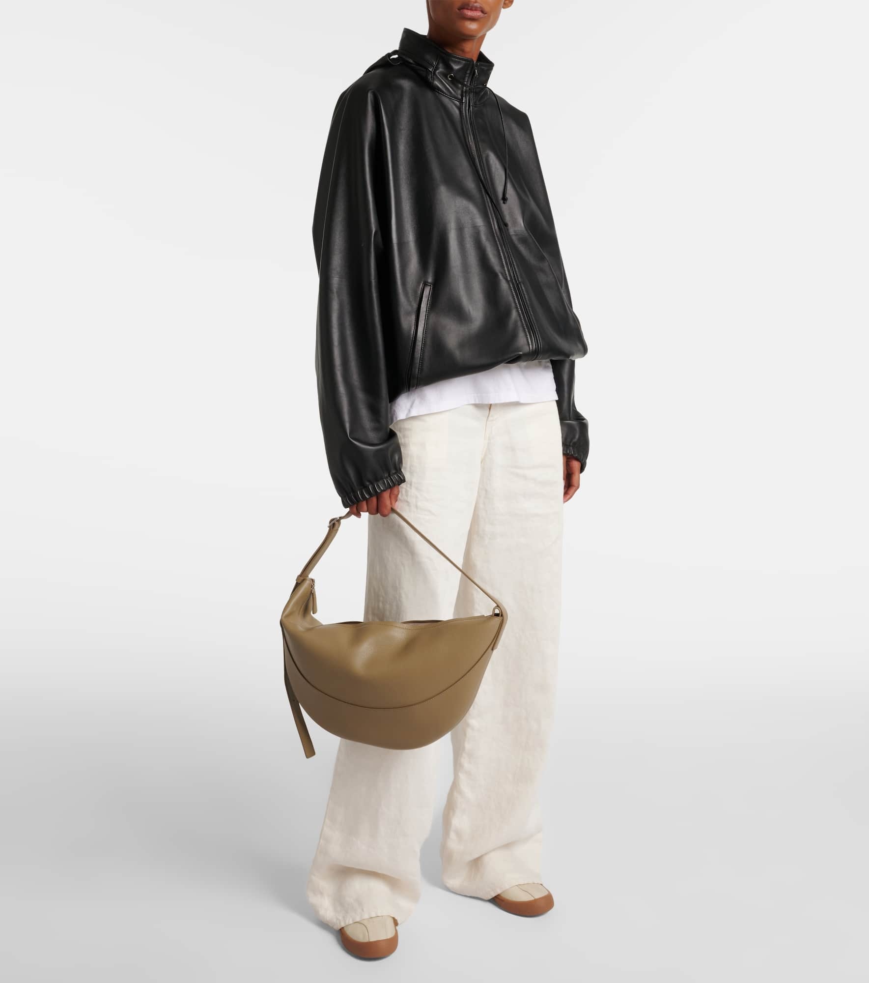 Jouve Small leather shoulder bag - 5
