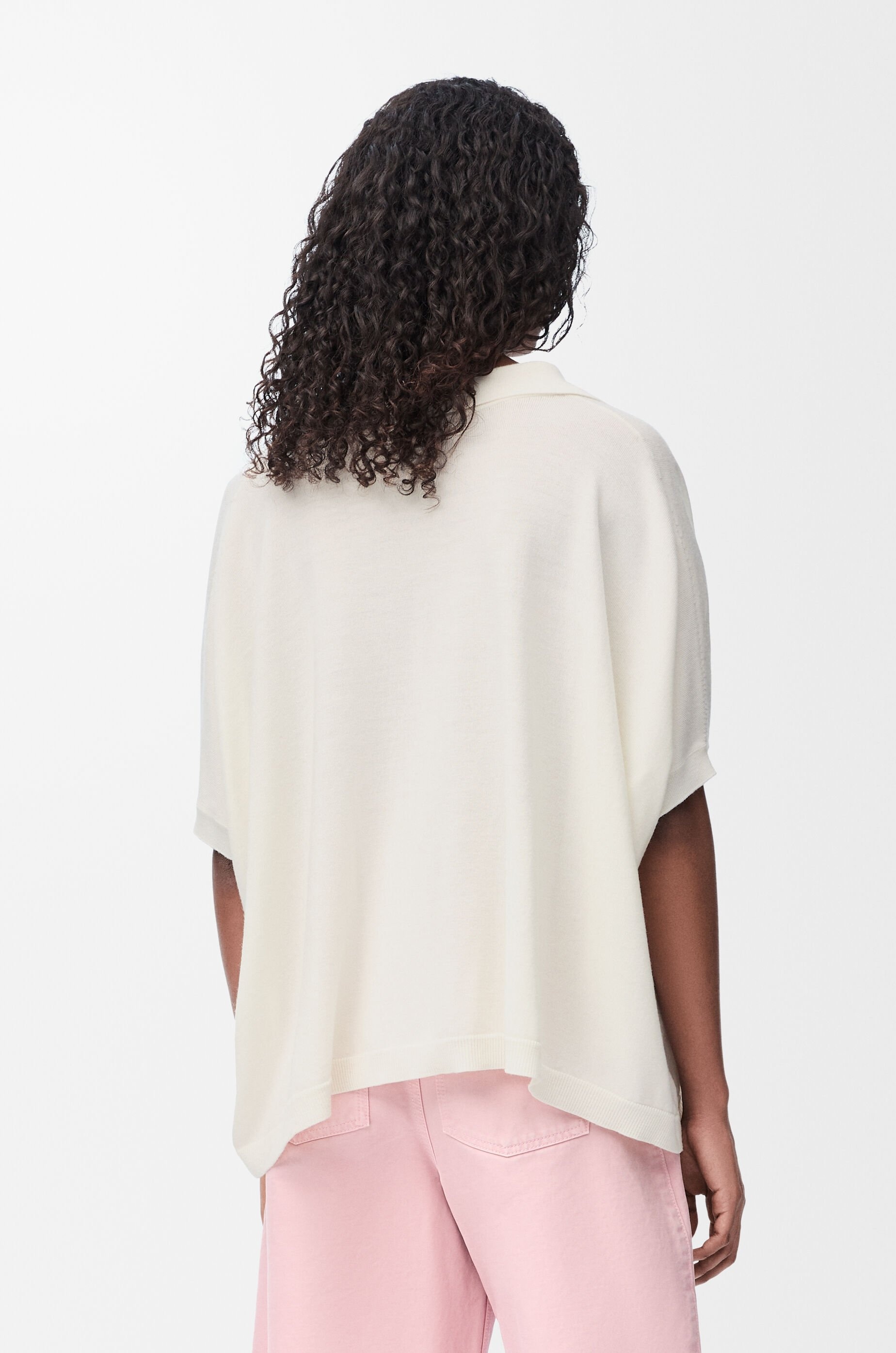 Polo sweater in wool - 4