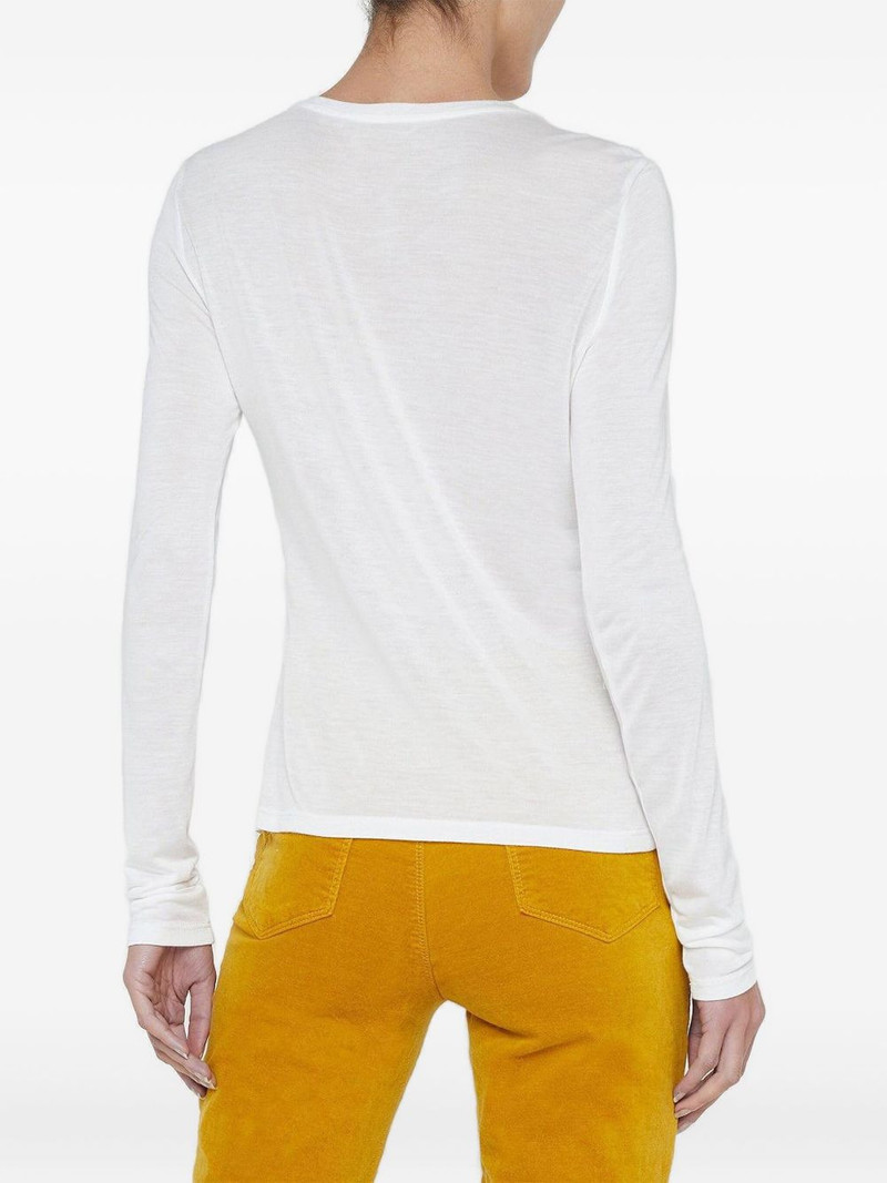 Ayla long-sleeve round-neck T-shirt 4