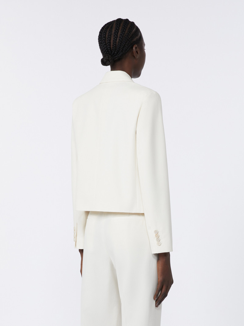 ASTURIE Cotton twill cropped jacket 4
