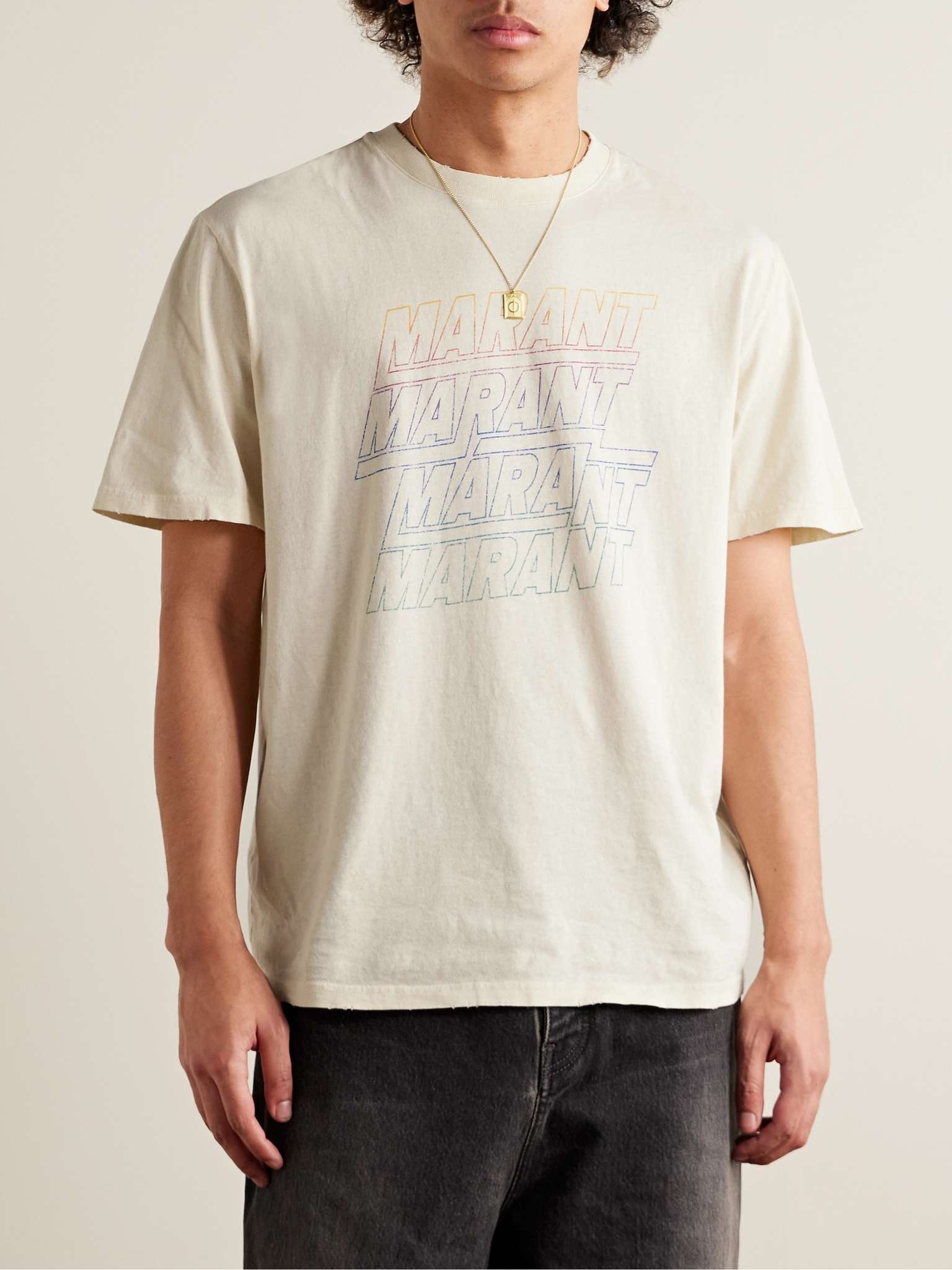 Hugo Logo-Print Cotton-Jersey T-Shirt - 3