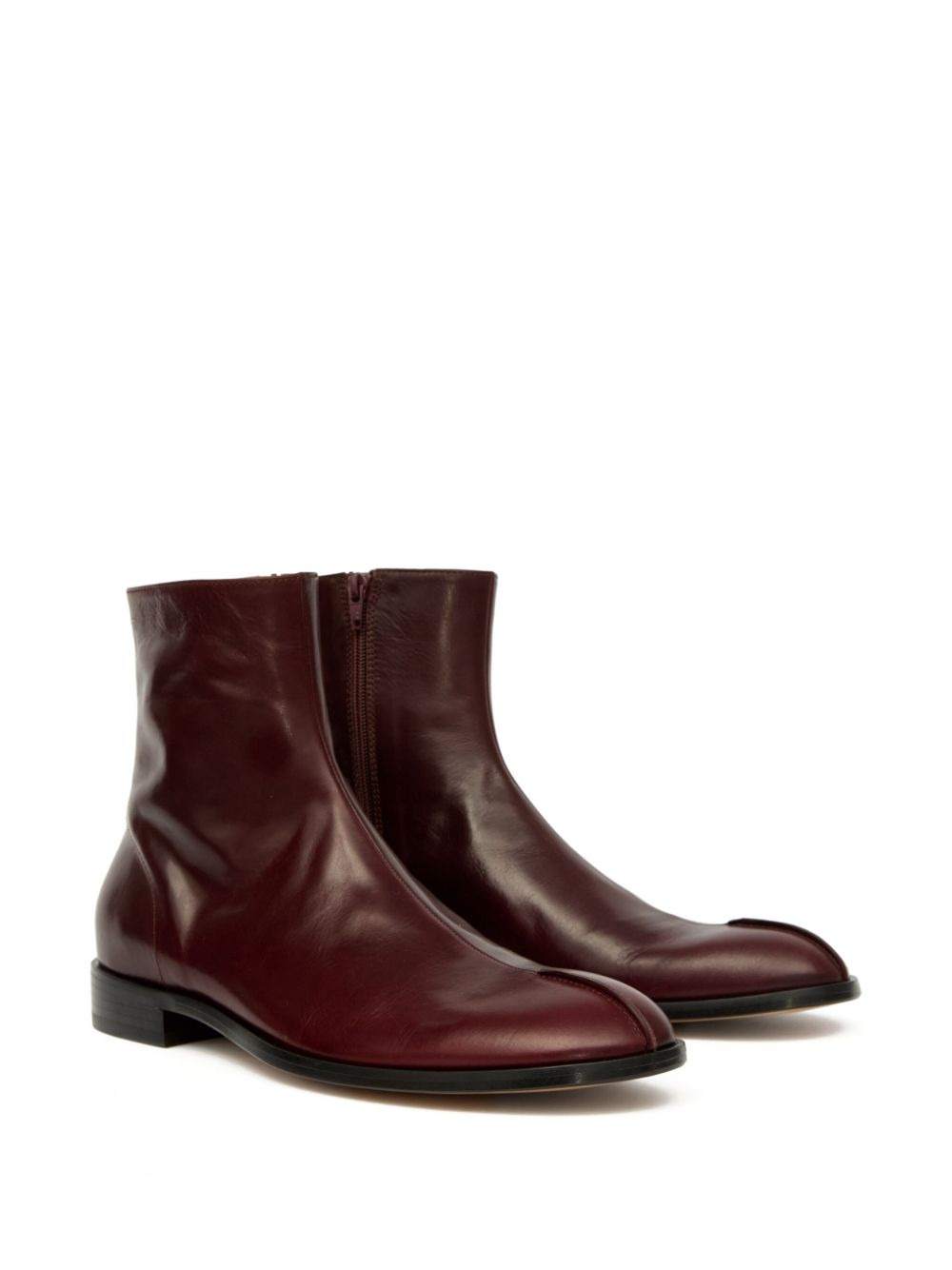 leather ankle boots - 2