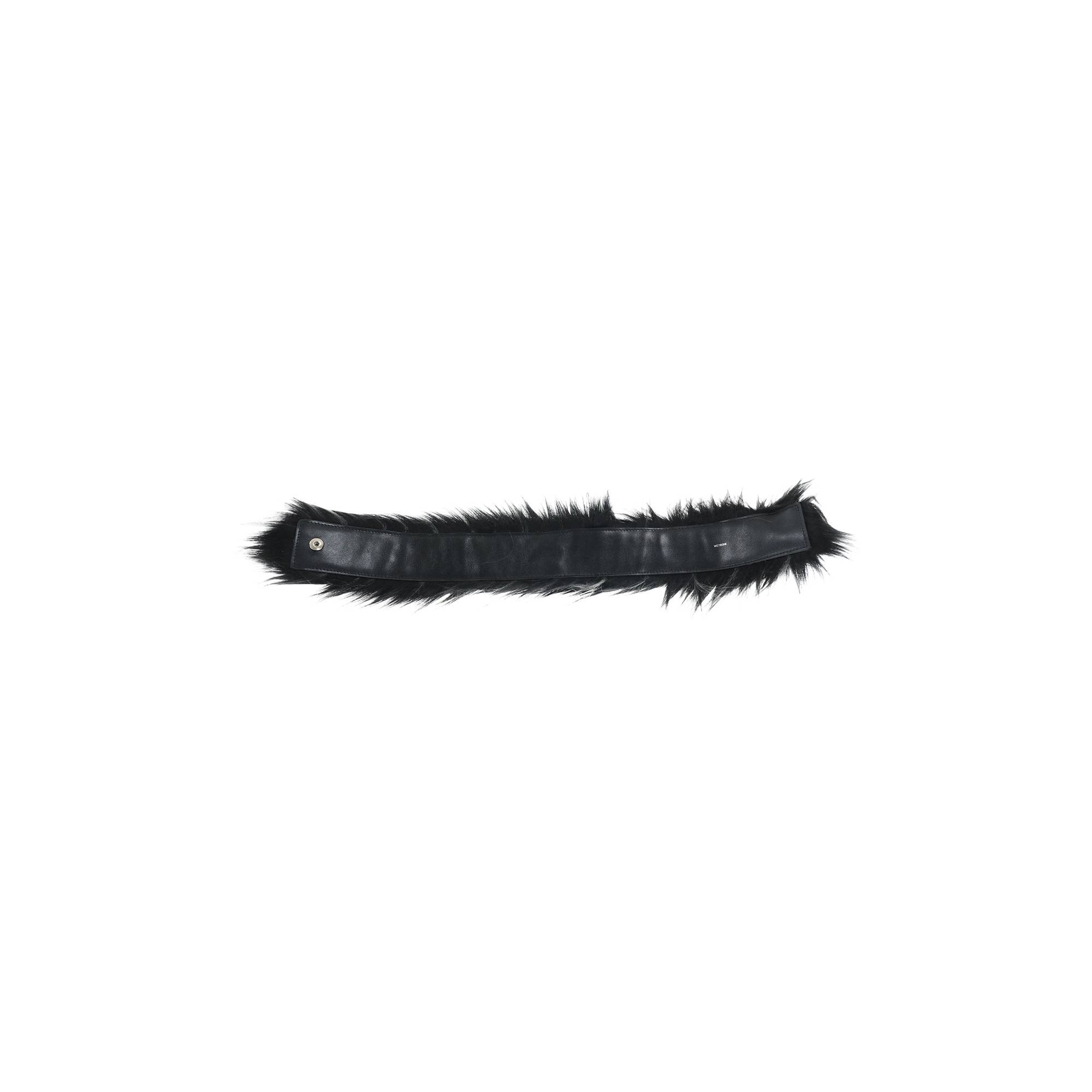 We11done Faux Fur Choker 'Black' - 2