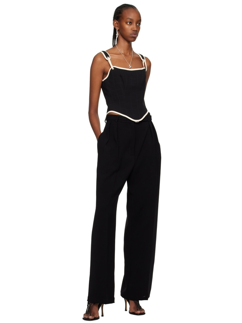 Paris Georgia SSENSE Work Capsule – Black Lottie Camisole outlook