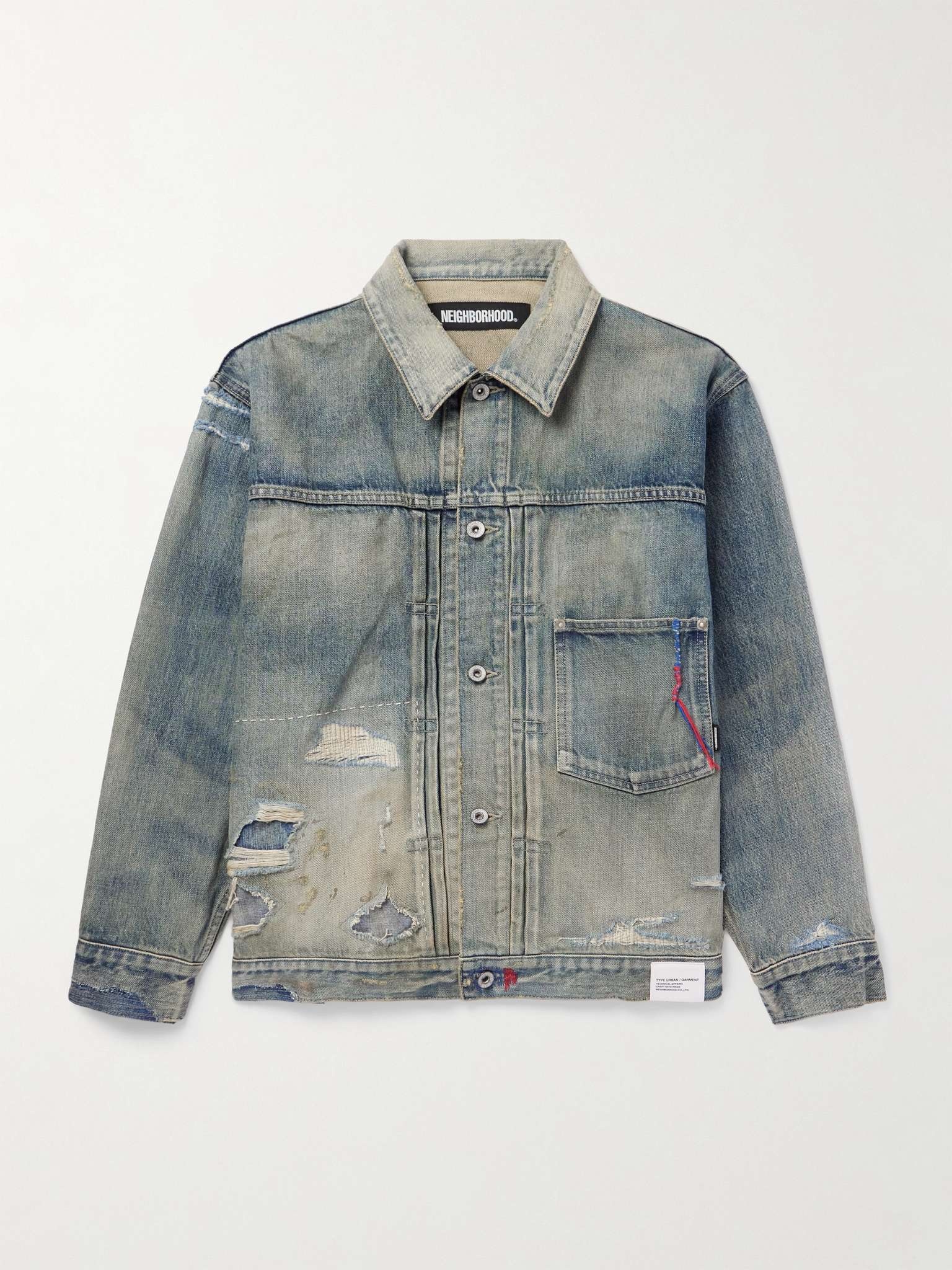 新品 24AW NEIGHBORHOOD SAVAGE DENIM TYPE-1 Neighborhood Savage Denim Type-1 Jacket Black | END. (US)