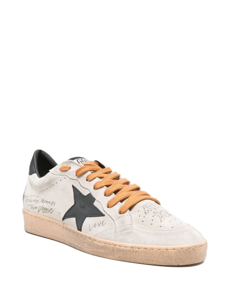 Golden Goose Ball Star suede sneakers outlook