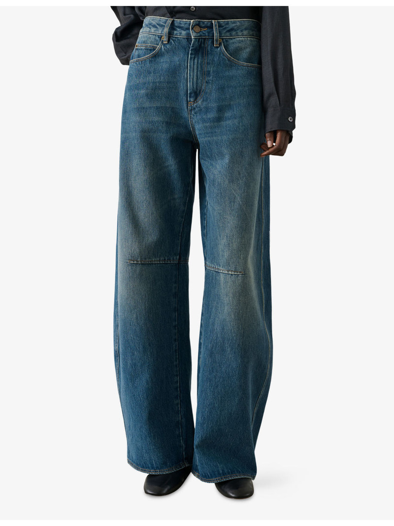Gaspard Balloon-Leg High-Rise Jeans 3
