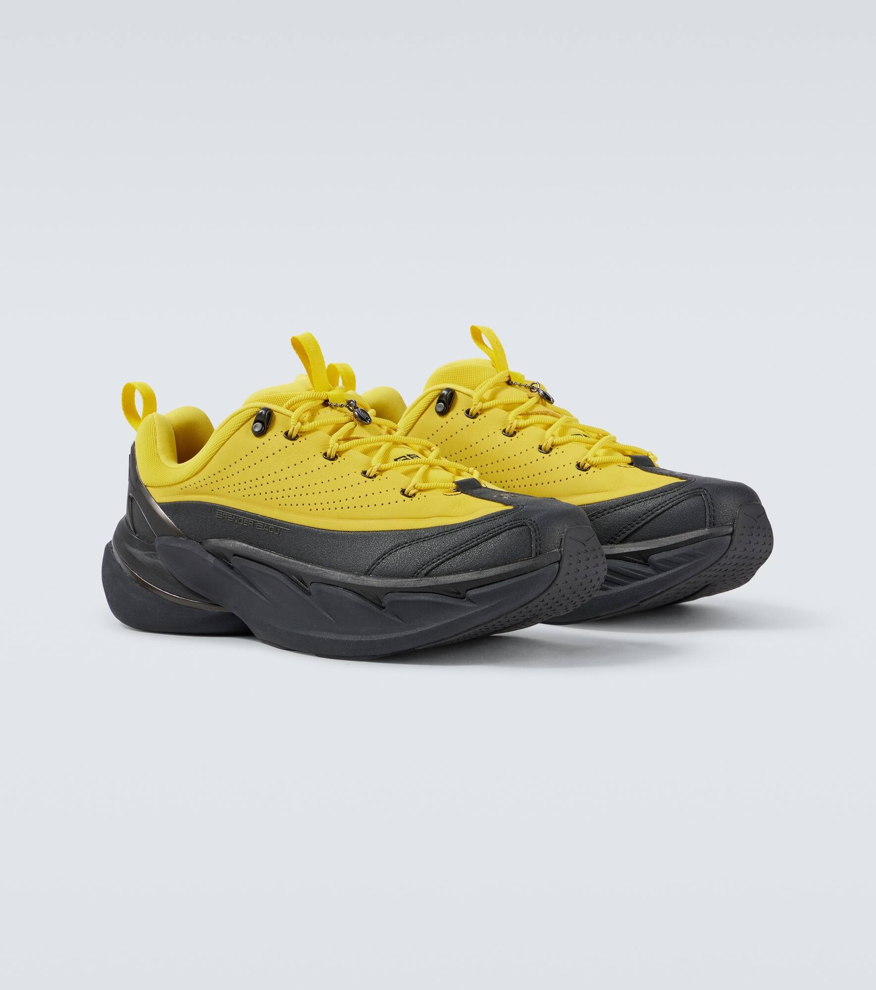 x Elevon leather sneakers - 5
