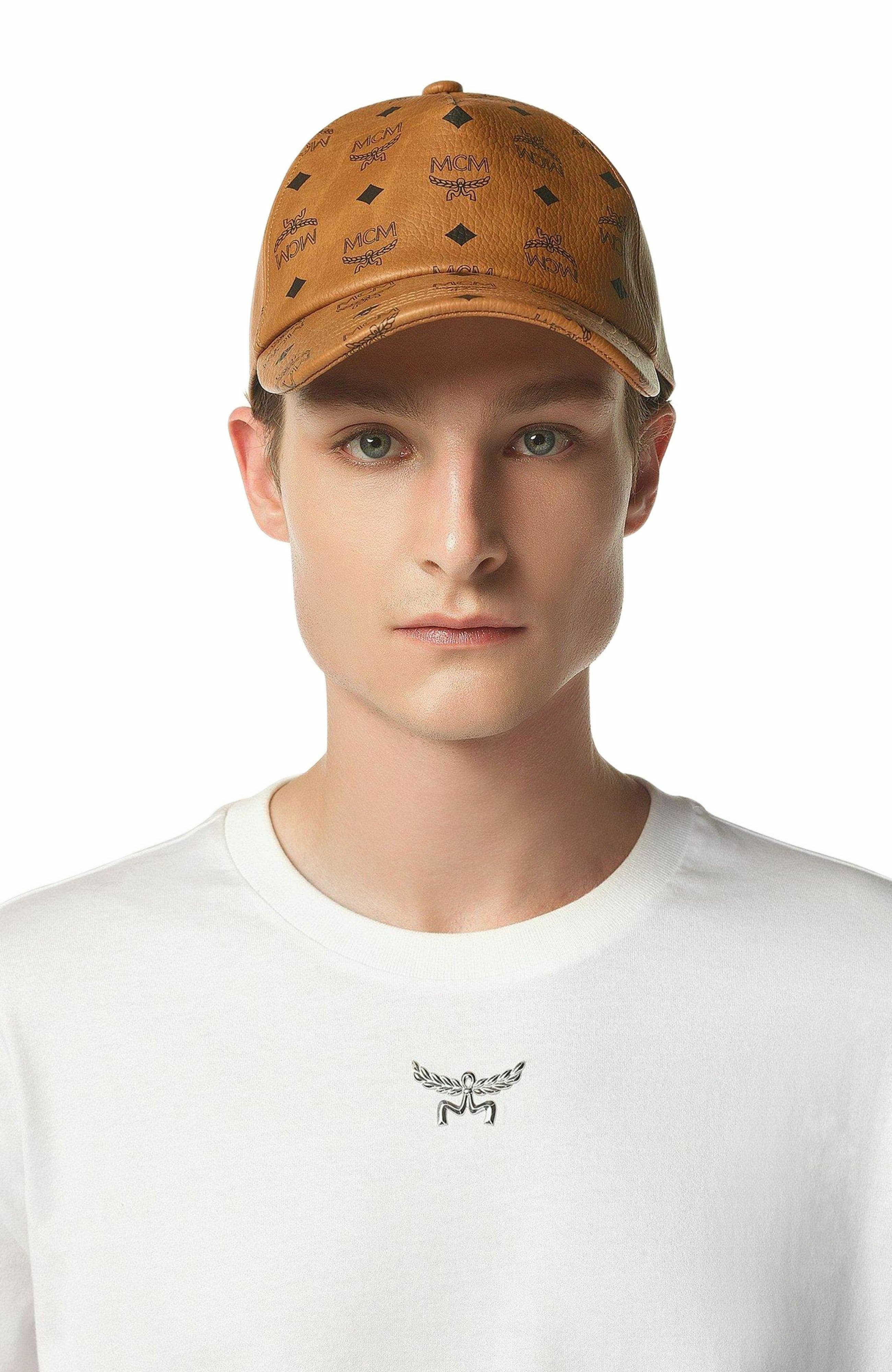 MCM Classic Cap in Visetos in Cognac at Nordstrom - 5