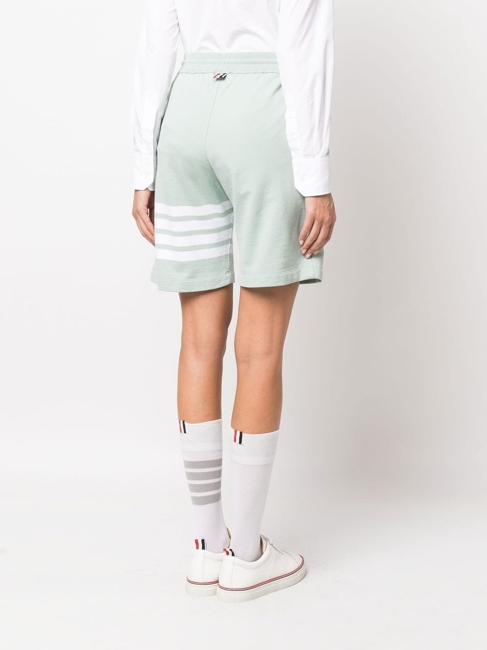 4-Bar stripe track shorts - 4
