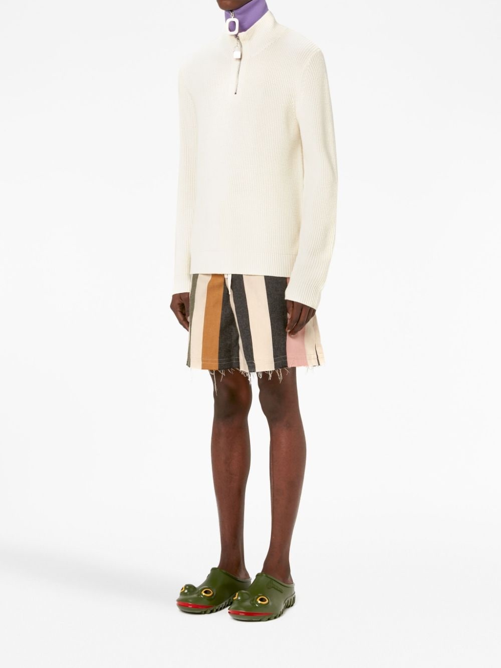 HENLEY HIGH-NECK JUMPER - 4
