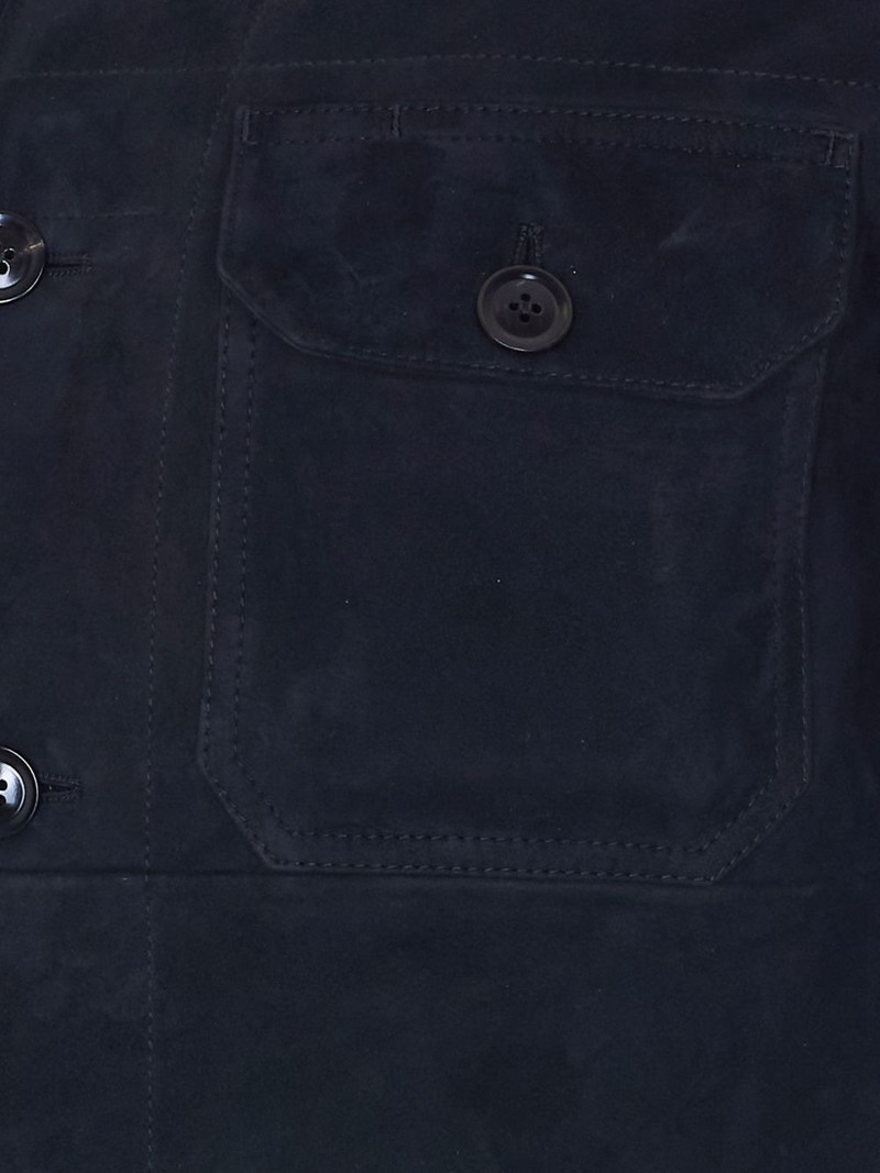 suede button-up jacket 3