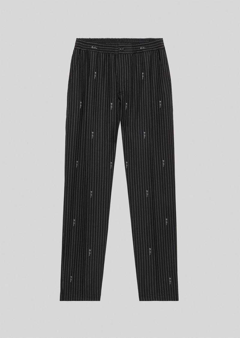 GV Signature Pinstripe Wool Trousers 1