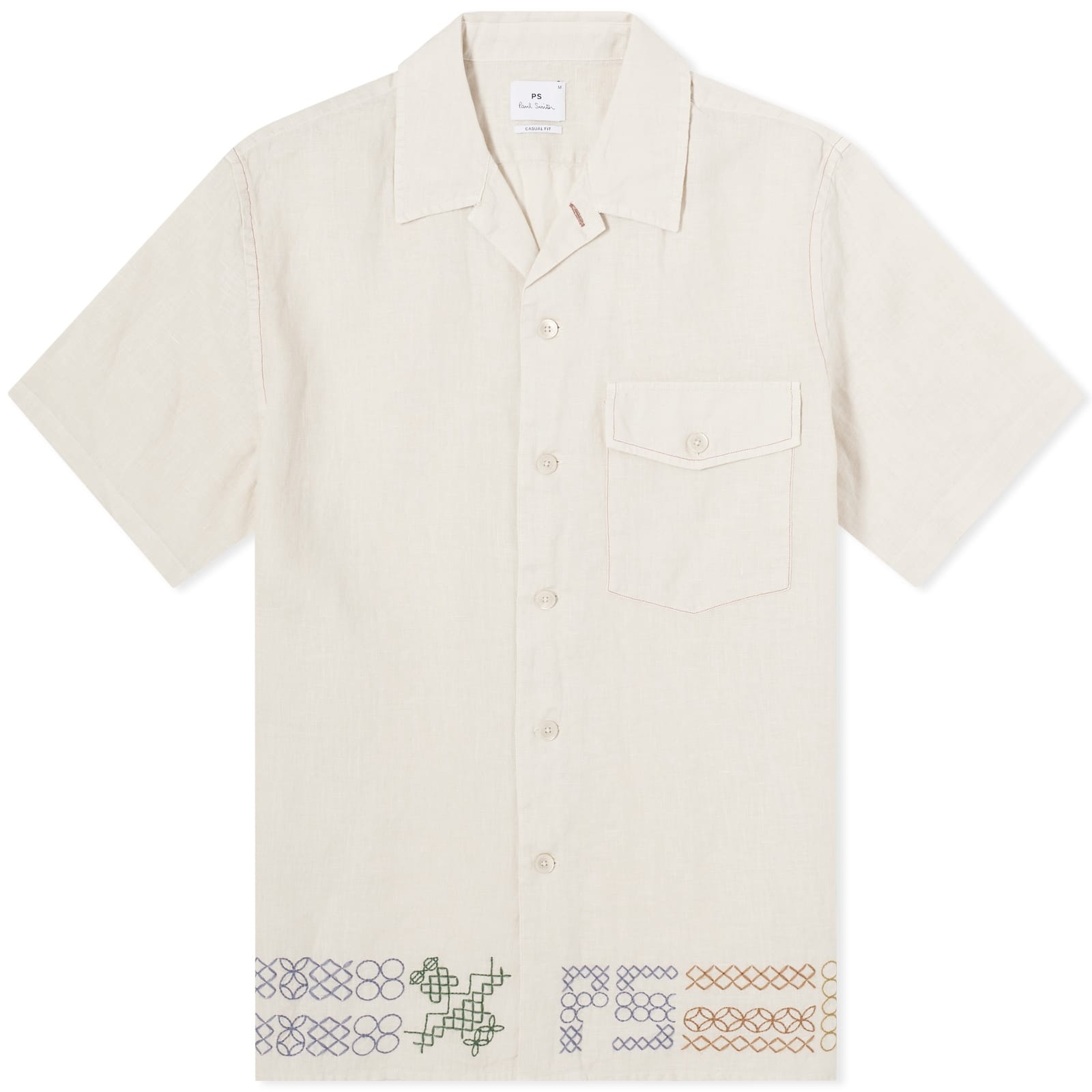 Paul Smith PS Embroidered Vacation Shirt - 1