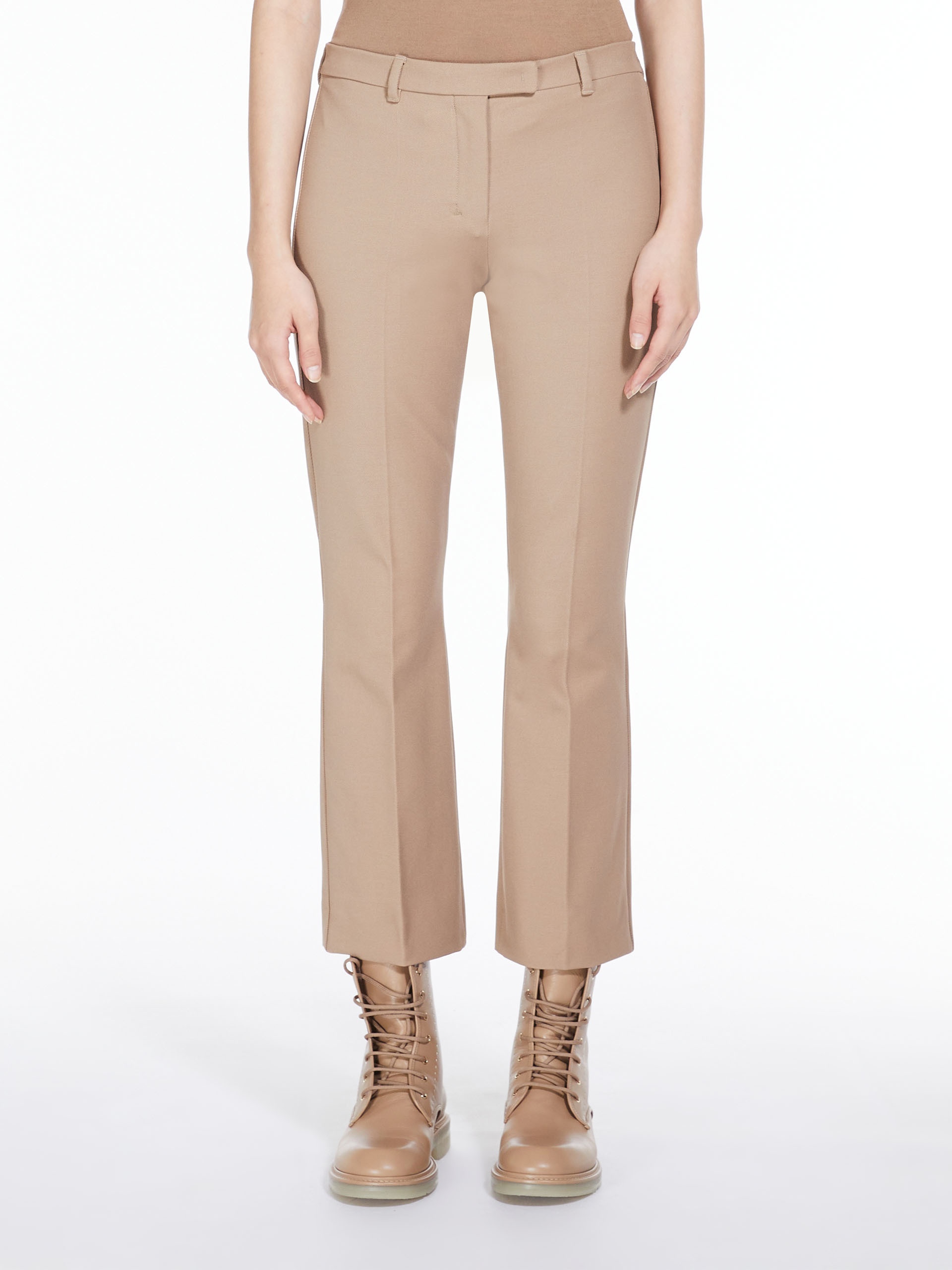 UMANITA Cotton-blend trousers - 3