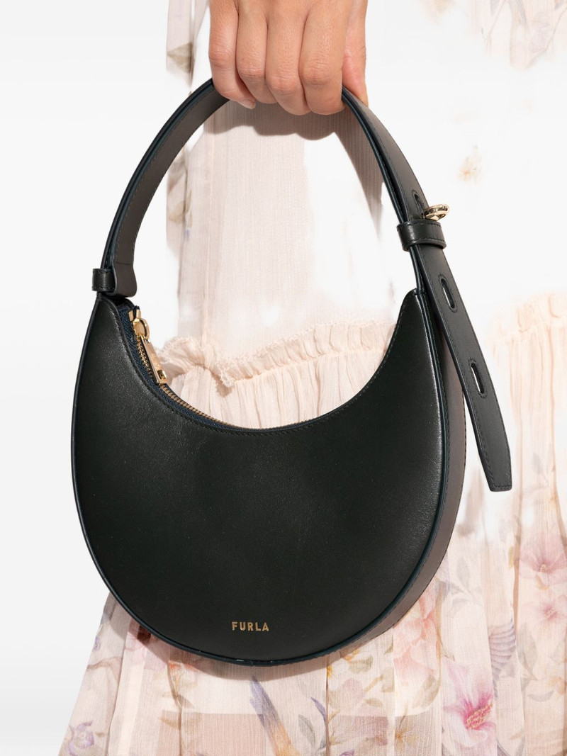 FURLA mini Delizia leather tote bag outlook