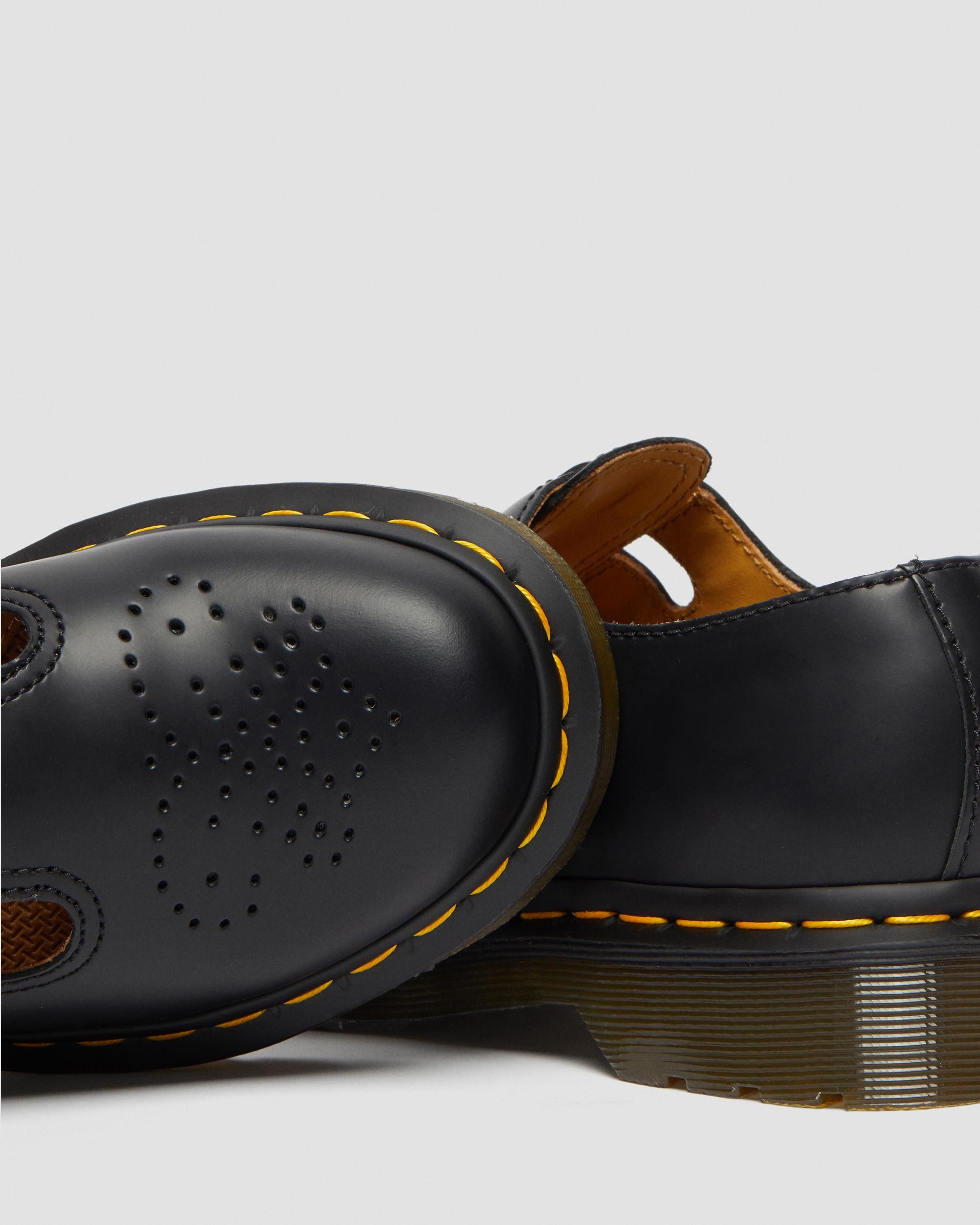 8065 Smooth Leather Mary Jane Shoes - 7