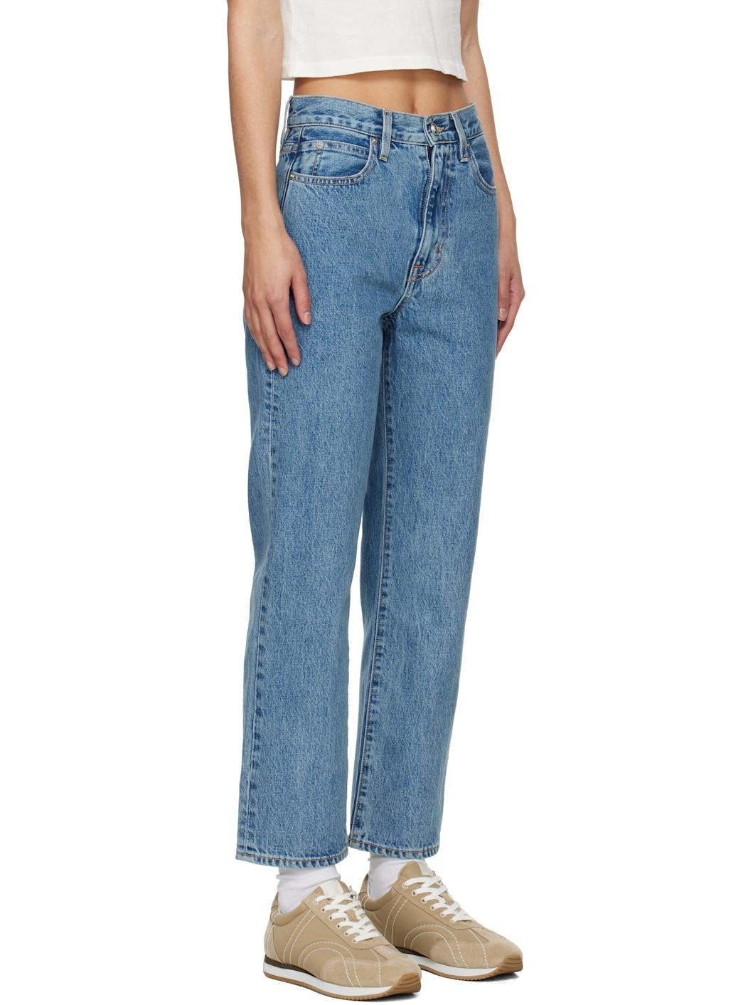 Blue London Crop Jeans - 2