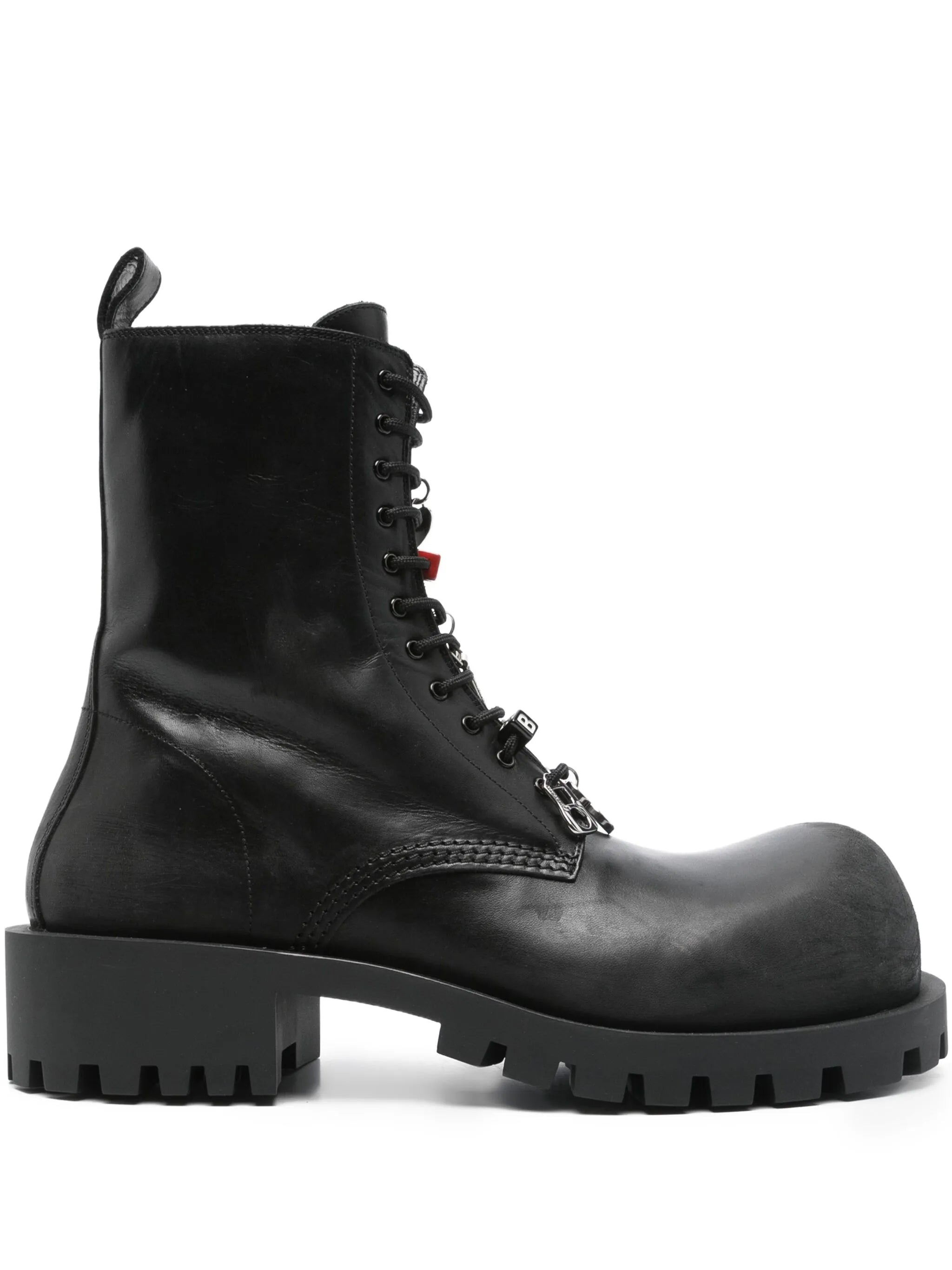 Balenciaga Hummer Lace-up Boots - 1
