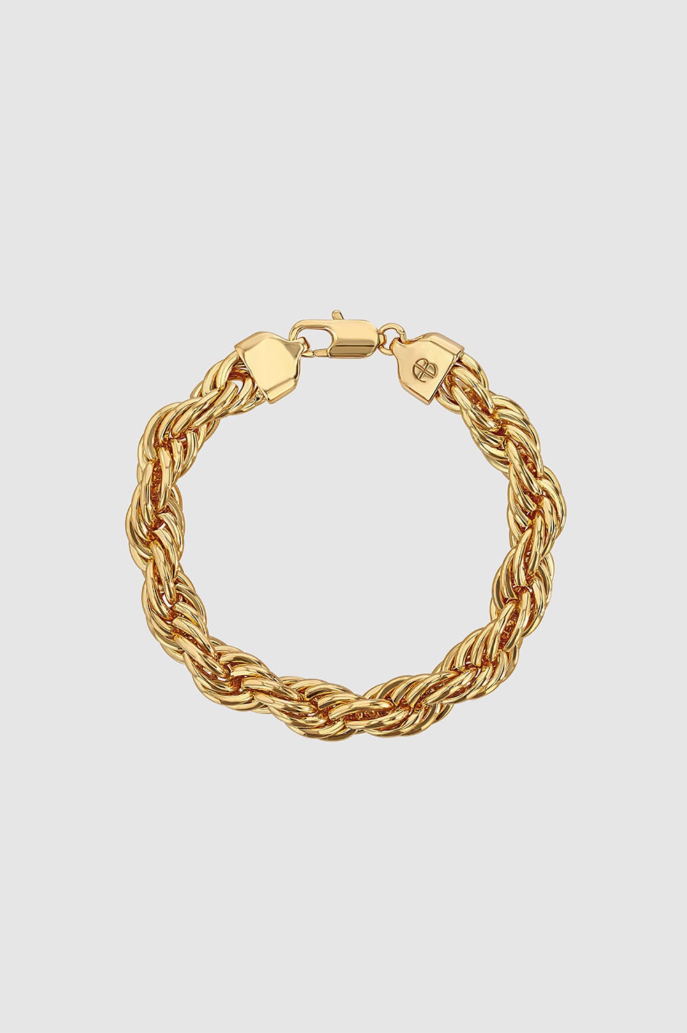 Twist Rope Bracelet - Gold - 1