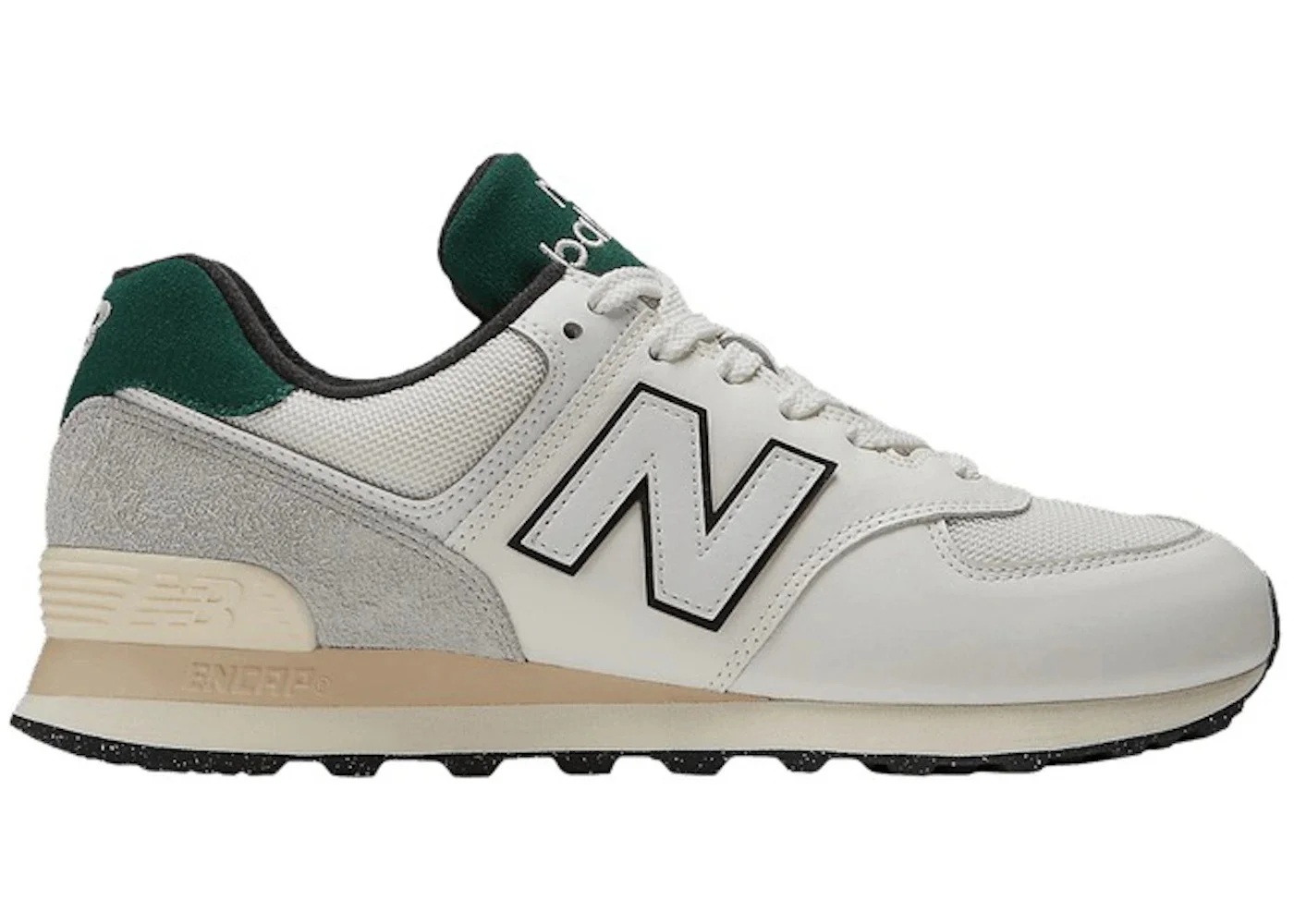 New Balance 574 White Green - 1