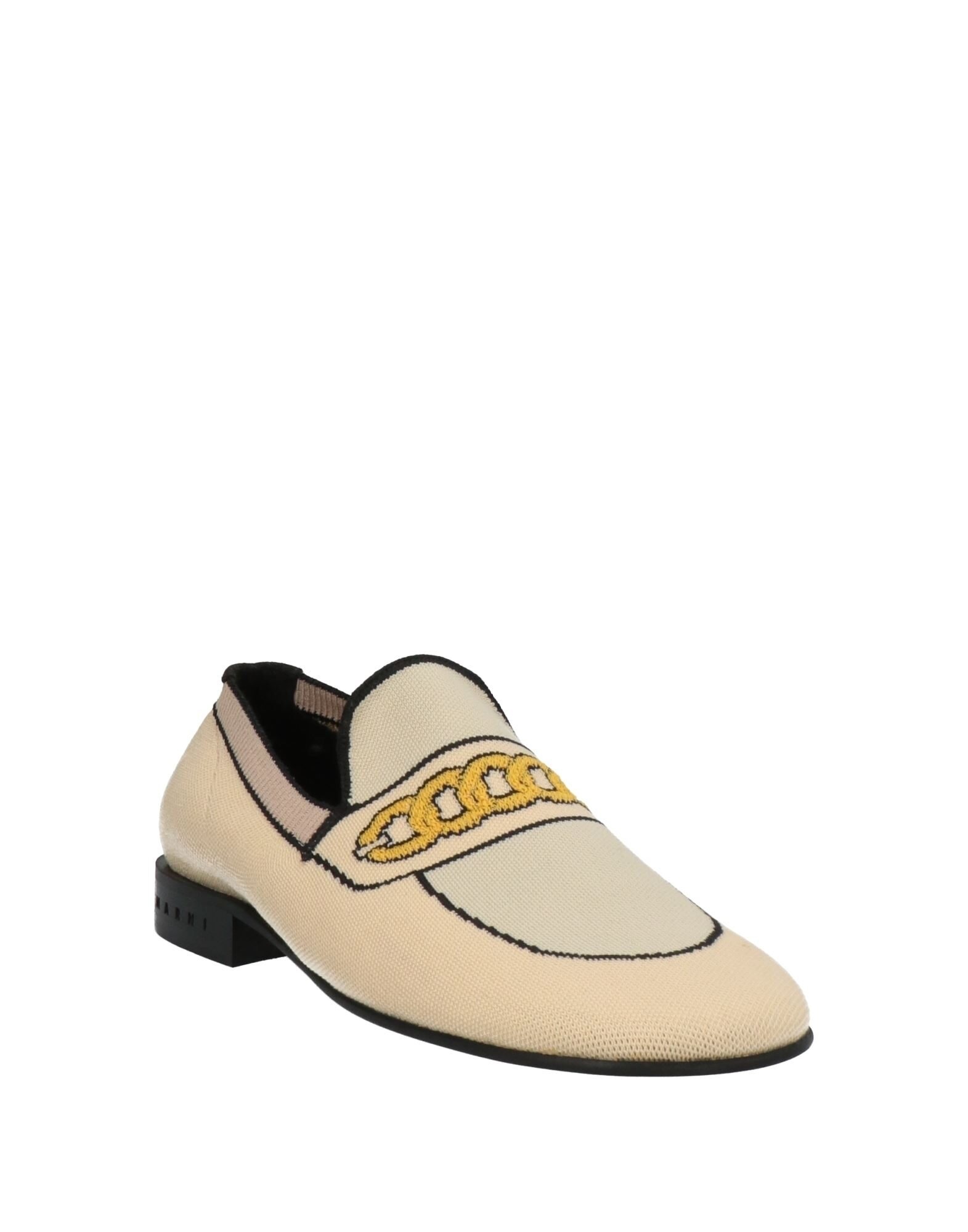 Beige Women's Loafers - 2