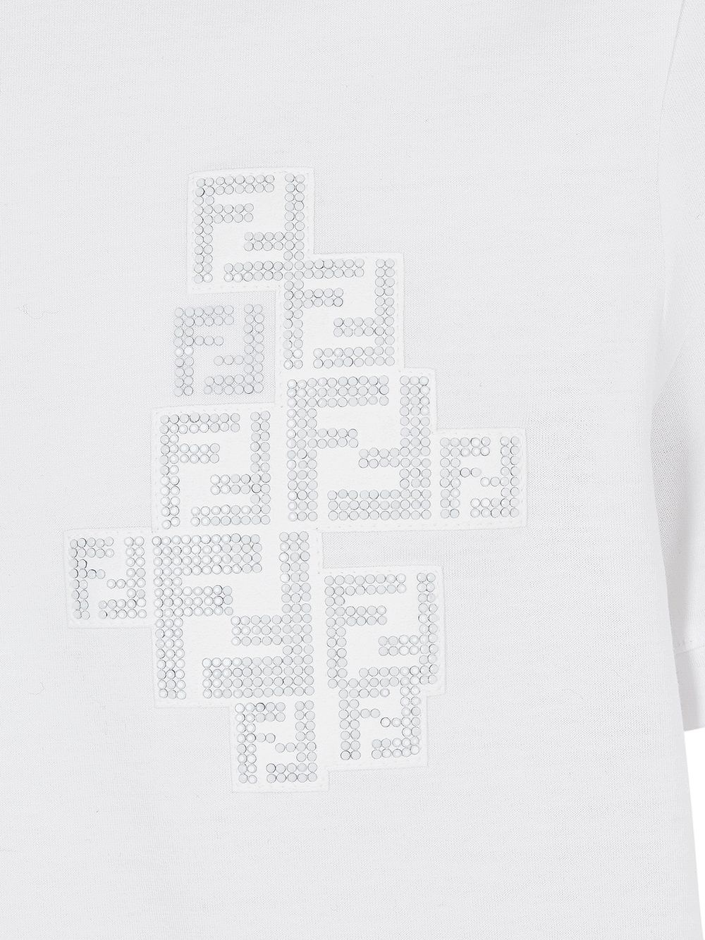 mother of pearl FF cotton T-shirt - 3