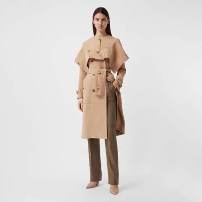 Burberry Silk Cady Reconstructed Trench Coat outlook