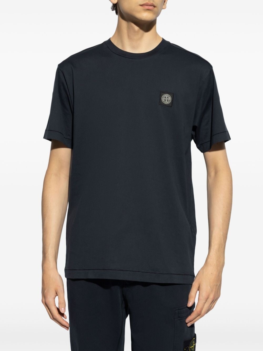 Stone Island Men's Blue T-shirt - 3