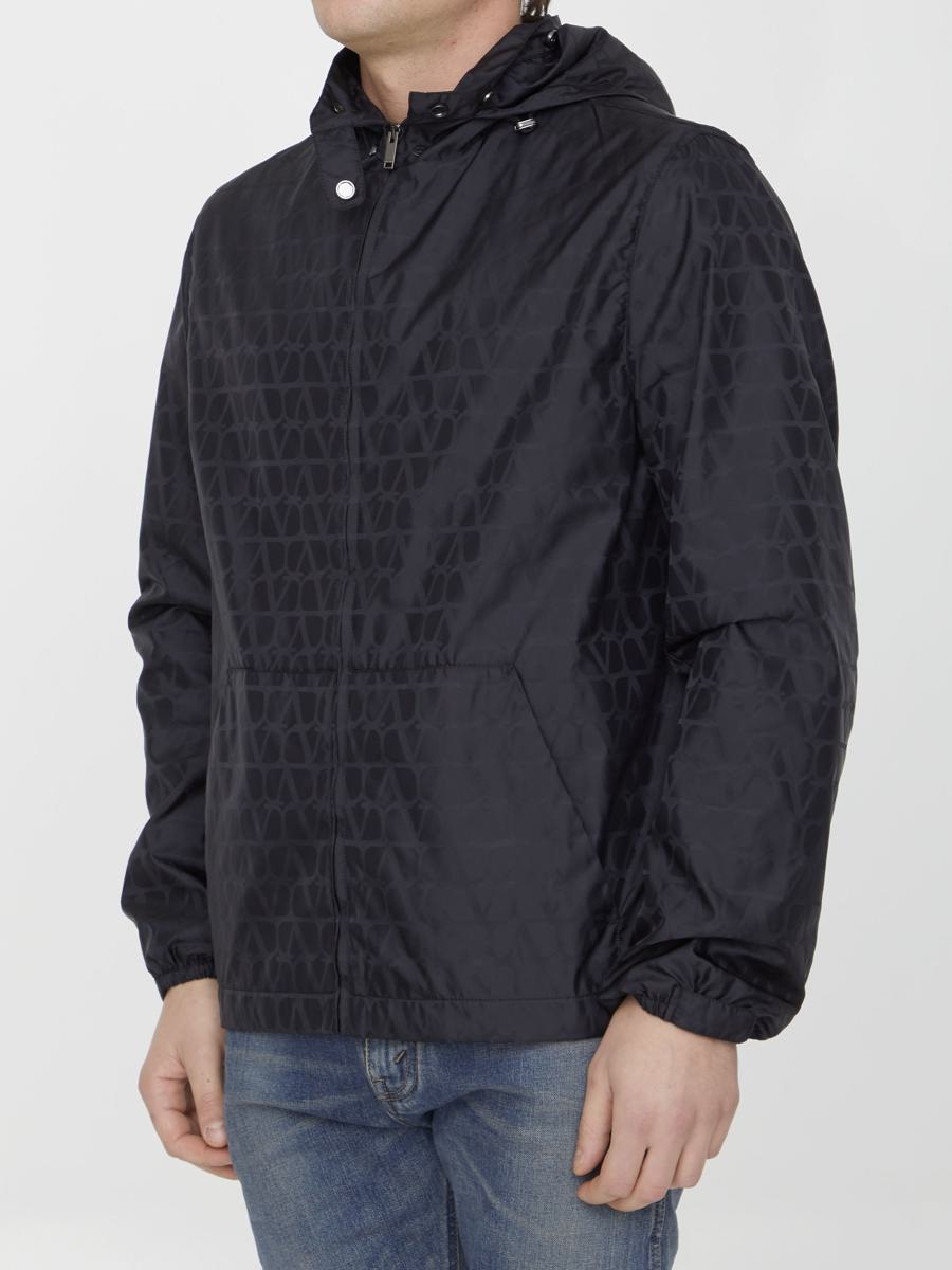 VALENTINO TOILE ICONOGRAPHE NYLON WINDBREAKER - 2