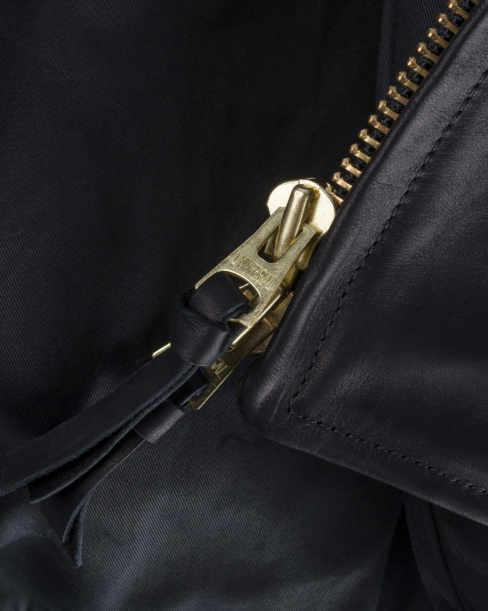 IHSB-SAV-BLK Iron Heart x Simmons Bilt Horsehide Savannah Jacket - Black - 17