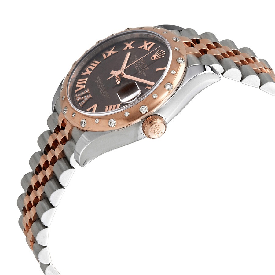 Rolex Datejust 31 Dark Rhodium Dial Ladies Steel and 18kt Everose Gold Jubilee Watch 278341DRRDJ - 2
