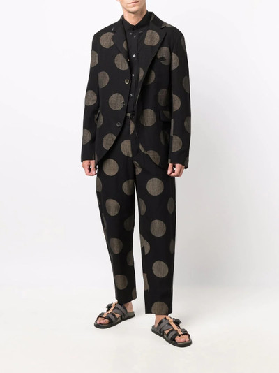 UMA WANG polka dot trousers outlook